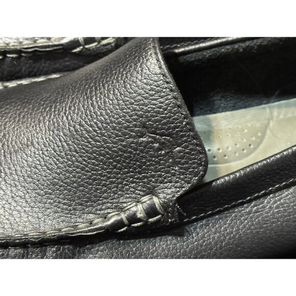 Tommy Bahama Mens Black Leather ORION Loafers Shoes 11.5 main image 4